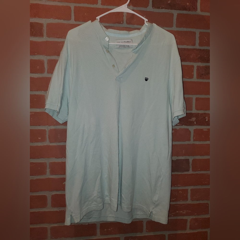 Zara essentials perfect polo shirt